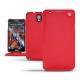 Custodia in pelle Samsung SM-N9000 Galaxy Note 3  - Tomate ( Pantone 187C ) 