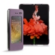Lederschutzhülle Samsung Galaxy Fold - Lilas ( Nappa - Pantone 2645U ) 