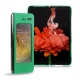 Custodia in pelle Samsung Galaxy Fold - Menthe vintage ( Pantone 562C ) 
