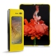 Capa em pele Samsung Galaxy Fold - Jaune fluo