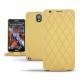 Custodia in pelle Samsung SM-N9000 Galaxy Note 3  - Mimosa - Couture ( Pantone 141C ) 