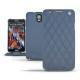 Custodia in pelle Samsung SM-N9000 Galaxy Note 3  - Indigo - Couture ( Pantone 303U ) 