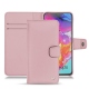 Samsung Galaxy A70 leather case - Rose ( Nappa - Pantone 2365C ) 