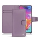 Custodia in pelle Samsung Galaxy A70 - Lilas ( Nappa - Pantone 2645U ) 