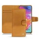 Funda de piel Samsung Galaxy A70 - Or Maïa ( Pantone 871C ) 