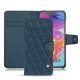 Funda de piel Samsung Galaxy A70 - Indigo - Couture ( Pantone 303U ) 