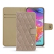 Capa em pele Samsung Galaxy A70 - Taupe vintage - Couture