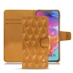 Custodia in pelle Samsung Galaxy A70 - Or Maïa - Couture
