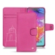 Custodia in pelle Samsung Galaxy A70 - Rose BB