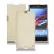 Custodia in pelle Sony Xperia Z Ultra - Beige ( Nappa - Pantone 7502C ) 