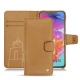 Samsung Galaxy A70 leather case - Castan esparciate
