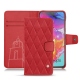 Custodia in pelle Samsung Galaxy A70 - Rouge troupelenc - Couture