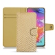 Funda de piel Samsung Galaxy A70 - Serpent sabbia