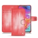 Custodia in pelle Samsung Galaxy A70 - Rose Patine