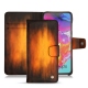Samsung Galaxy A70 leather case - Fauve Patine