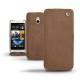 レザーケース HTC One mini  - Sable vintage ( Roughtcut - Gaucho#57254 ) 
