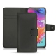 Samsung Galaxy A70 leather case - Noir PU