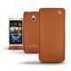 レザーケース HTC One mini  - Marron ( Nappa - Pantone 1615C ) 