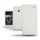 レザーケース HTC One mini  - Blanc ( Nappa - White ) 
