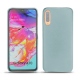 Capa em pele Samsung GaGalaxy A70 - Bleu ciel ( Nappa - Pantone 277C ) 