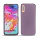 Lederschutzhülle Samsung Galaxy A70 - Lilas ( Nappa - Pantone 2645U ) 