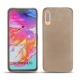 Funda de piel Samsung Galaxy A70 - Taupe vintage ( Pantone 7530C ) 