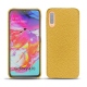 硬质真皮保护套 Samsung Galaxy A70 - Mimosa ( Pantone 141C ) 