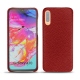 Custodia in pelle Samsung Galaxy A70 - Tomate ( Pantone 187C ) 