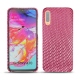 Funda de piel Samsung Galaxy A70 - Serpent ciclamino