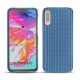 Samsung Galaxy A70 leather cover - Abaca ishia