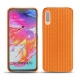 Capa em pele Samsung GaGalaxy A70 - Abaca arancio