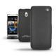 レザーケース HTC One mini  - Ebène ( Sleek P C12 - Black ) 