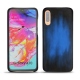 Lederschutzhülle Samsung Galaxy A70 - Bleu Patine