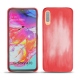 Funda de piel Samsung Galaxy A70 - Rose Patine