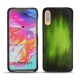 Capa em pele Samsung GaGalaxy A70 - Vert Patine