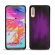 Custodia in pelle Samsung Galaxy A70 - Violet Patine