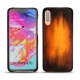 硬质真皮保护套 Samsung Galaxy A70 - Fauve Patine