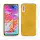 硬质真皮保护套 Samsung Galaxy A70 - Jaune soulèu