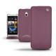 レザーケース HTC One mini  - Lie de vin ( Pantone 5115C ) 