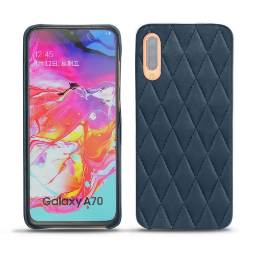 Funda de piel Samsung Galaxy A70Jean vintage - Couture ( Pantone #2f414f  ) 