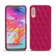 Funda de piel Samsung Galaxy A70 - Rose fluo - Couture