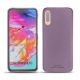 Custodia in pelle Samsung Galaxy A70 - Lilas PU