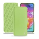 Samsung Galaxy A70 leather case - Vert olive ( Nappa - Pantone 578U ) 
