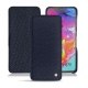 Samsung Galaxy A70 leather case - Cobalt ( Pantone 2766C ) 