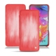 Capa em pele Samsung Galaxy A70 - Rose Patine