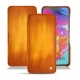 Funda de piel Samsung Galaxy A70 - Orange Patine