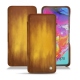 Samsung Galaxy A70 leather case - Doré Patine