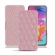 Lederschutzhülle Samsung Galaxy A70 - Rose - Couture ( Nappa - Pantone 2365C ) 