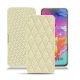 Funda de piel Samsung Galaxy A70 - Ivoire - Couture ( Sleek P C12 - White ) 