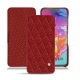 Capa em pele Samsung Galaxy A70 - Tomate - Couture ( Pantone 187C ) 